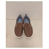 NEW CAT & JACK YOUTH RUNE SNEAKERS SIZE 3 BROWN