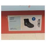 NEW CAT & JACK YOUTH DONNA BOOTS SIZE 7 BLACK