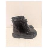 NEW CAT & JACK YOUTH DONNA BOOTS SIZE 7 BLACK