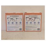 (2) NEW FOSTER GRANT +1.25 READING GLASSES 3PK