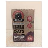 NEW KODIAK OVERNIGHT OATS DARK CHOCOLATE SEA SALT