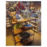 Wood Shelf / Metal Frame Baker