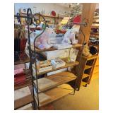 Wood Shelf / Metal Frame Baker