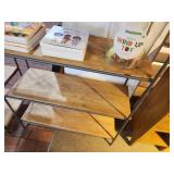 Wood Shelf / Metal Frame Baker