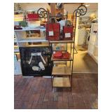 Wood Shelf / Metal Frame Baker