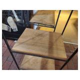 Wood Shelf / Metal Frame Baker
