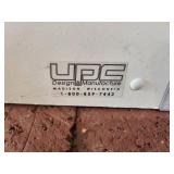 Plastic Retail Display Greeting Card Rack with Clear Plastic Shelves 21" x 21" x 70"