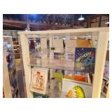 Plastic Retail Display Greeting Card Rack with Clear Plastic Shelves 21" x 21" x 70"