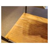 Metal Frame / Wood Shelf Baker