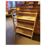Folding Book Case 3-tier 28" x 11 1/2" x 37"