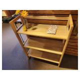 Folding Book Case 3-tier 28" x 11 1/2" x 37"