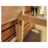 Folding Book Case 3-tier 28" x 11 1/2" x 37"