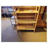 Folding Book Case 3-tier 28" x 11 1/2" x 37"