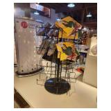 Metal Wire Retail Rotating Display Rack 16" x 16" x 26"