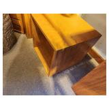 Lot of (3) Wood Display Boxes (1) 16"x16"x16" and (2) 12"x12"x12