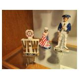 Lot of (3) Collectible Whisky Decanters