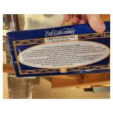 Lot of (2) 1:25 Scale Die-Cast Metal Collectibles - 1930 Ford Roadster Car and 12th Edition 1936 Ford Bank by Ertl Collectibles (in original packaging)