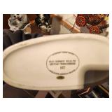 Lot of (2) Whisky Decanters - 1969 Erza Brooks Overland Express Stage Coach, 1977 Old Commonwealth Kentucky Thoroughbred Race Horse and Foal