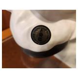 Lot of (2) Whisky Decanters - 1973 Jim Beam Tiffany Poodle, 1972 Erza Brooks Panda Bear by Heritage China