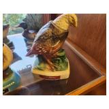 Lot of (2) Erza Brooks Whisky Decanters - Bald Eagle, Great Canadian Honker