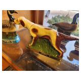 Lot of (2) Whisky Decanters - Great Canadian Honker, Erza Brooks Setter Hunting Dog