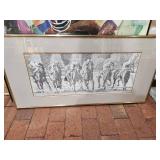 Point of Art Framed Wall Art / Pointillism style / by Bob Biondich