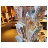 Clear Acrylic Rotating Display Spinner Stand 25" x 9"
