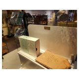 Lot of (2) Painted Wood Display Stand 14"x15"x21", 7"Dx20"