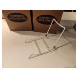 Lot of (2 Boxes) Gibson Adjustable Display Easel 12-count ( 24 total items ) 2PL x 4" x 5 1/4" x 4 3/4"