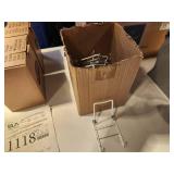 Lot of (18) Gibson Adjustable Display Easel 1PL x 2 3/4" x 3 1/2" x 3 1/2"