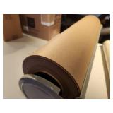 Paper Roll Dispenser and Cutter with (2) Full Rolls of Paper + One Partial Roll