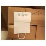 Lot of (165) Kraft Paper Gift Bags 8" x 5" x 10 1/4"