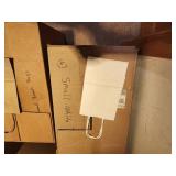 Lot of (167) Kraft Paper Gift Bags 5 1/4" x 3 1/4" x 8-3/8"