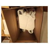 Lot of (167) Kraft Paper Gift Bags 5 1/4" x 3 1/4" x 8-3/8"