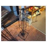 Heavy Duty Oil Cloth - Red with Flower Print 8