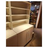 Commercial Wooden Storage Cabinet / Hutch Combination Unit 2-door/4+2-drawer 3