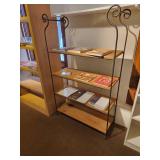 Wood Shelf / Metal Frame Baker