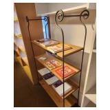 Wood Shelf / Metal Frame Baker
