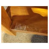 Custom Made Solid Oak Wood Display Shelf 8-shelf 4