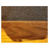 Custom Made Solid Oak Wood Display Shelf 8-shelf 4