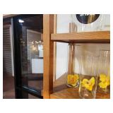 Custom Made Solid Oak Wood Display Shelf 5-shelf 8