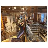 Retail Wire Display Rack for Textile Products 24" x 29" x 6