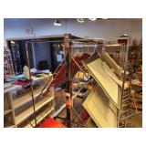 Retail Wire Display Rack for Textile Products 24" x 29" x 6