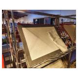 Retail Wire Display Rack for Textile Products 24" x 29" x 6