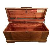 Vintage Lane Cedar Waterfall Chest