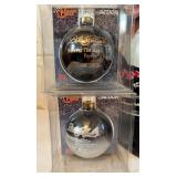 Dale Earnhardt Sr. Metal Can and 3 Ornaments