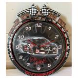 Dale Earnhardt #3 NASCAR Wall Clock with real racing sounds