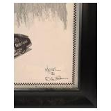 Framed Print of Dale Earnhardt Sr.