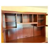 Sauder Executive Desk with Hutch