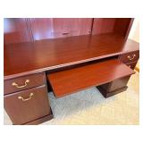 Sauder Executive Desk with Hutch